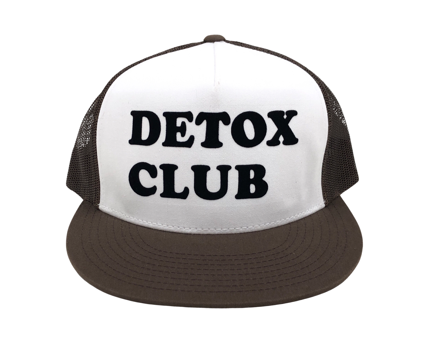 Detox Club Trucker Hat Brown by Dr. Molke