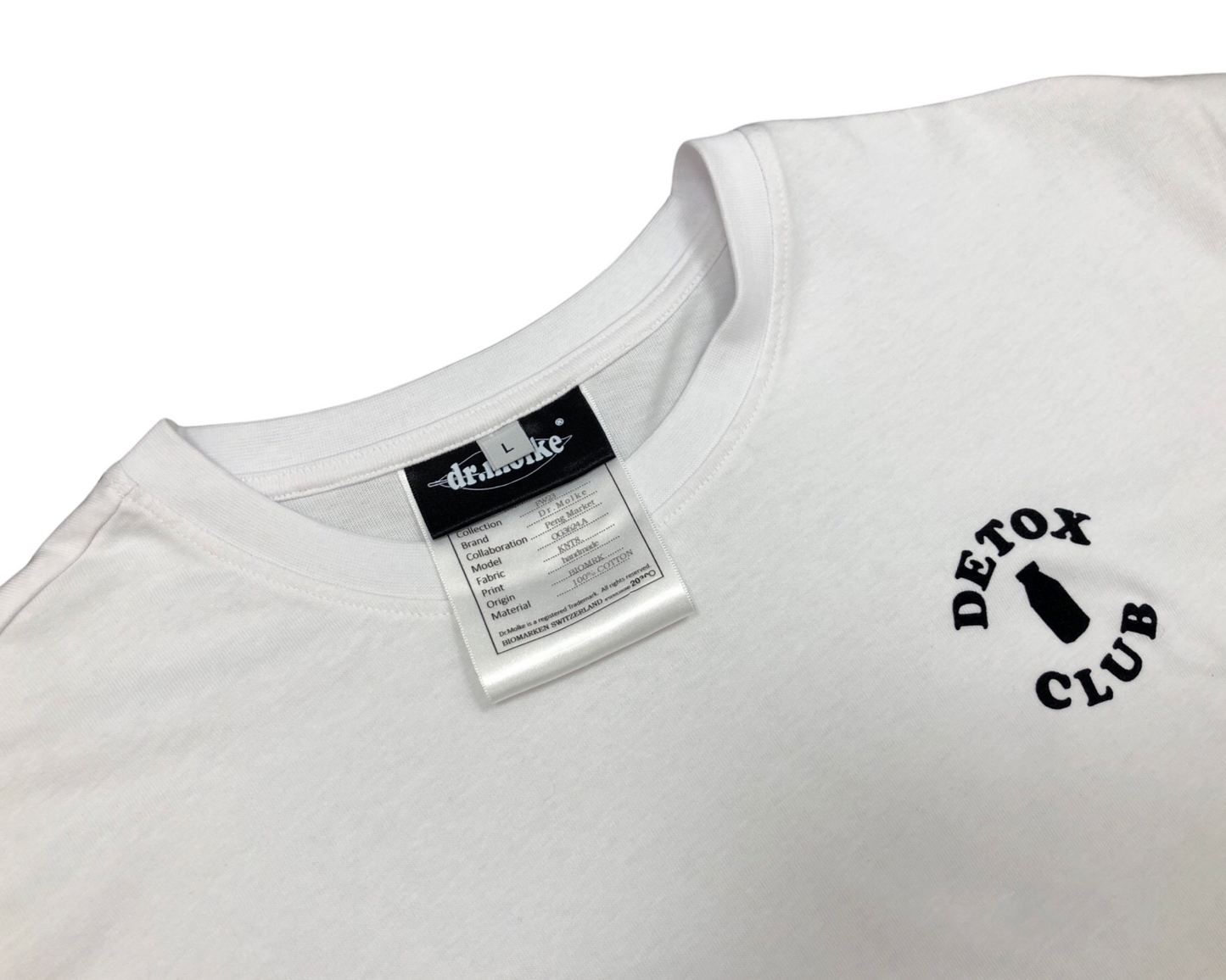 Detox Club Tee Black by Dr. Molke