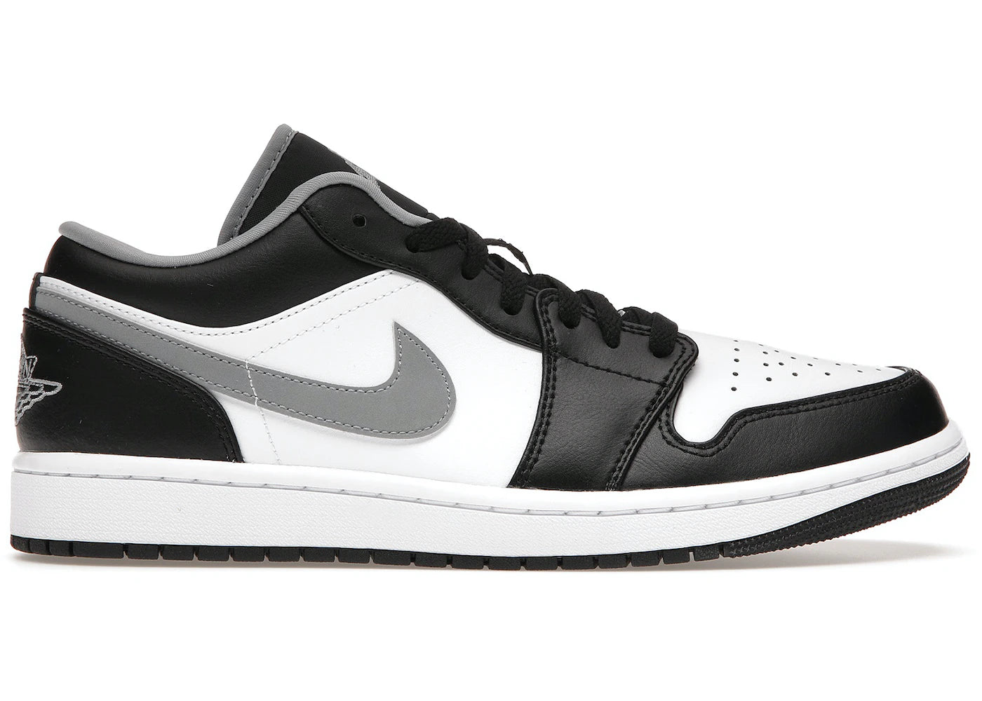 Jordan 1 Low Black White Grey (GS)