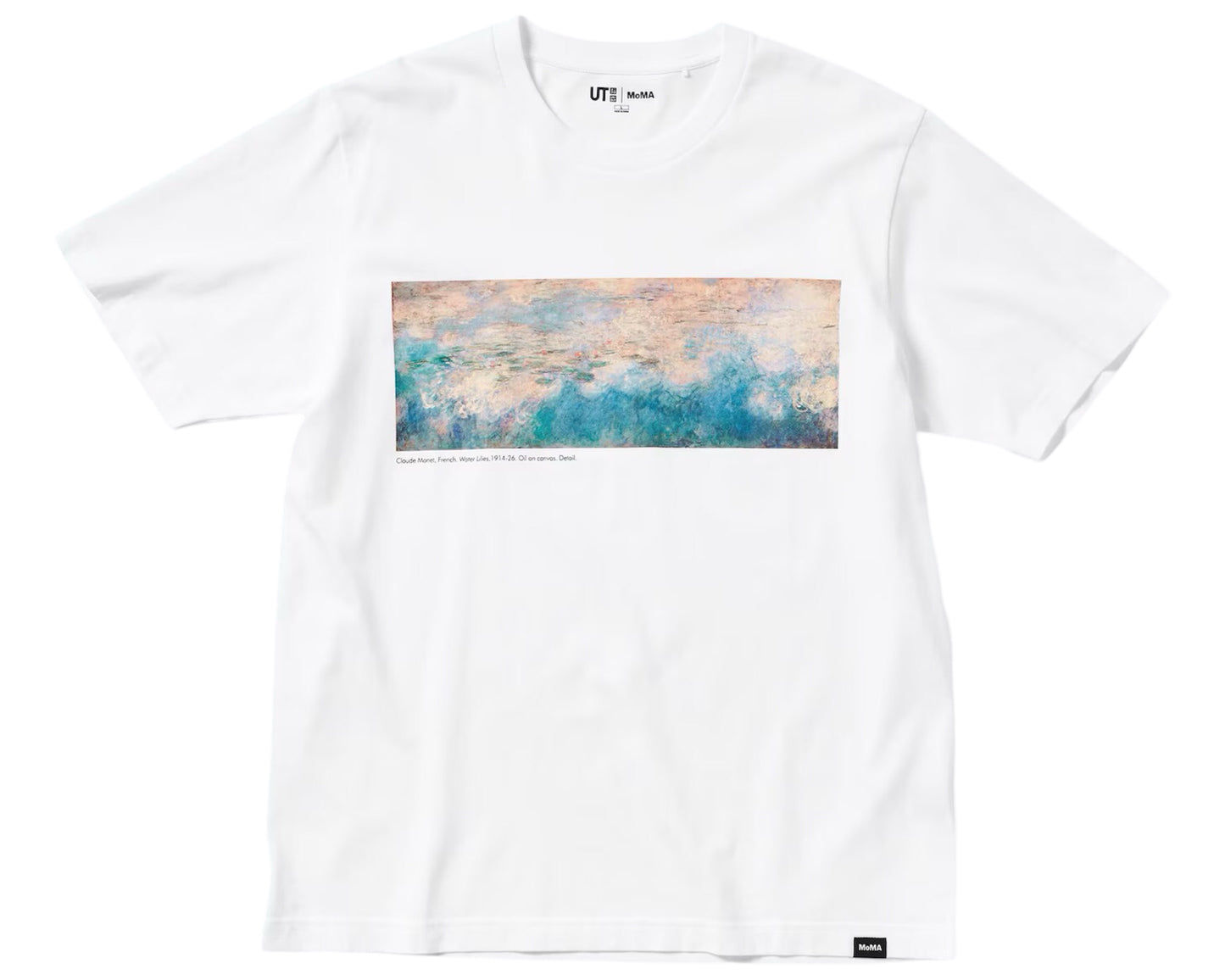 MoMA x Uniqlo Claude Monet Water Lillies Tee White