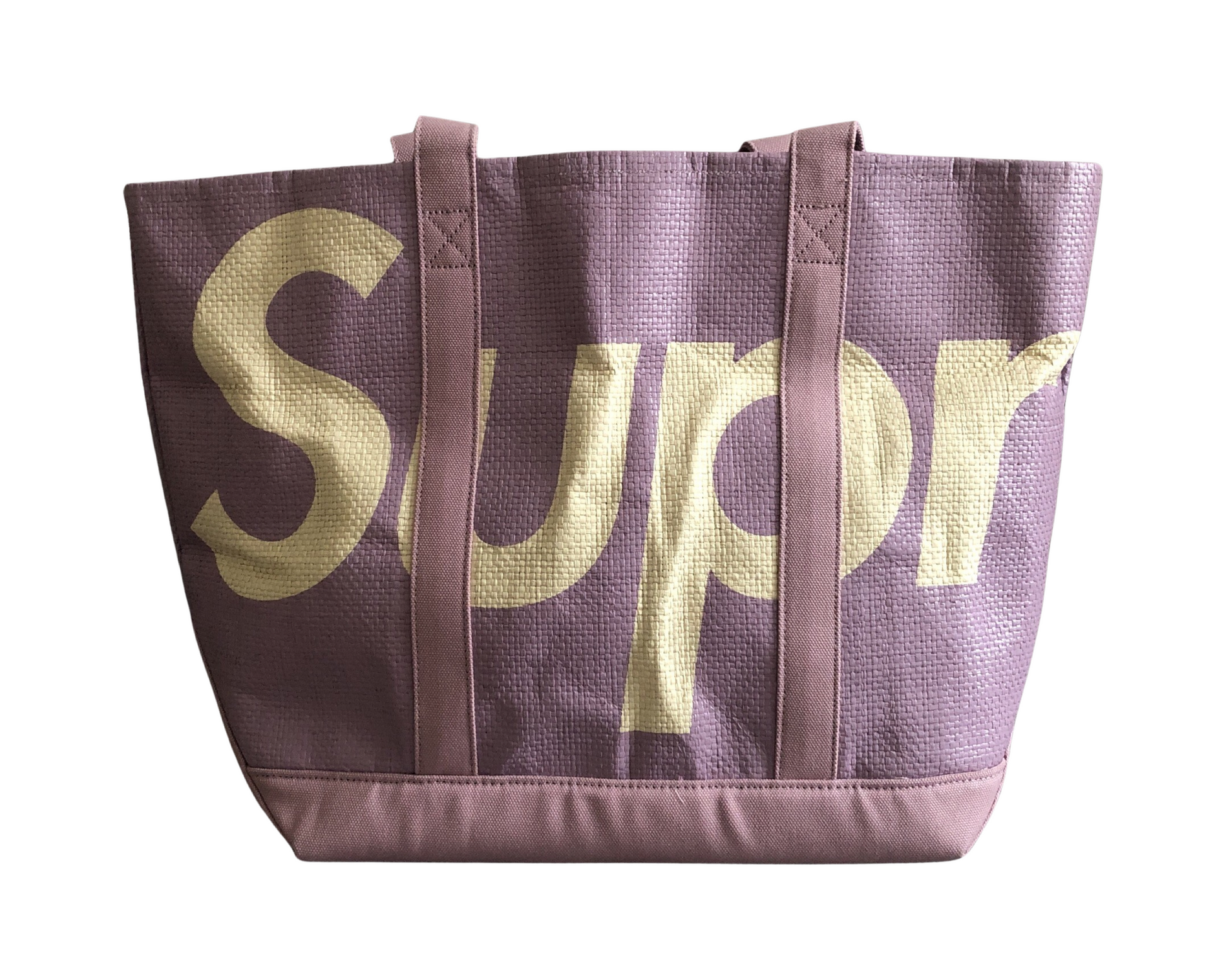 Supreme Raffia Tote Purple – PENG MARKET