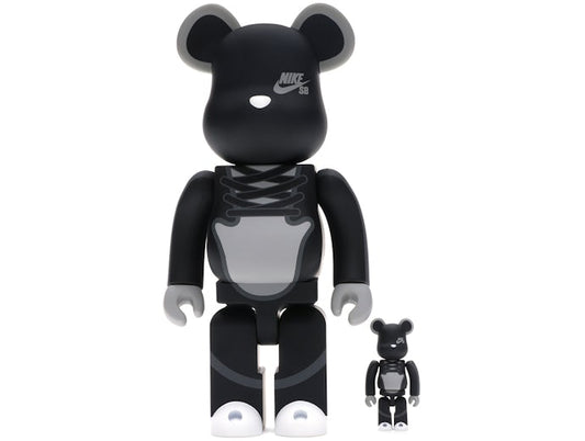 Bearbrick Nike SB 400% Set Black