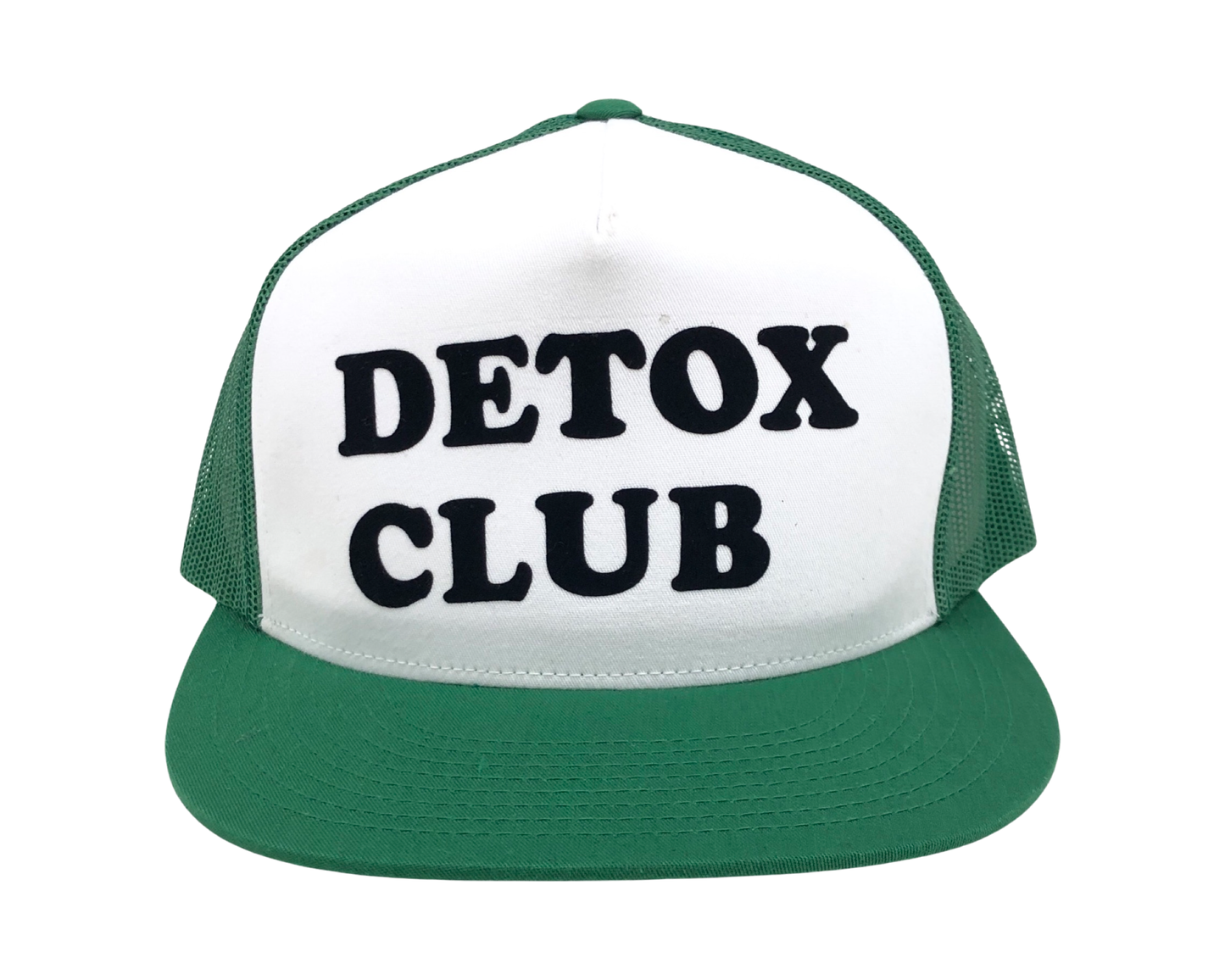 Detox Club Trucker Hat Green by Dr. Molke