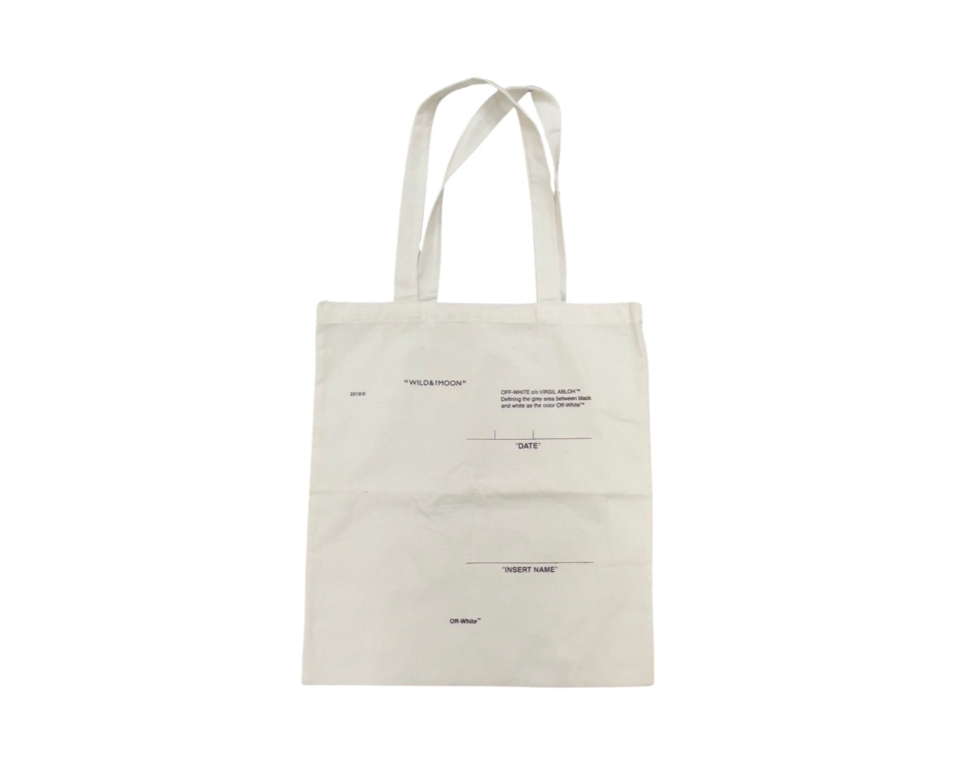 Off-White Wild & The Moon Tote Bag