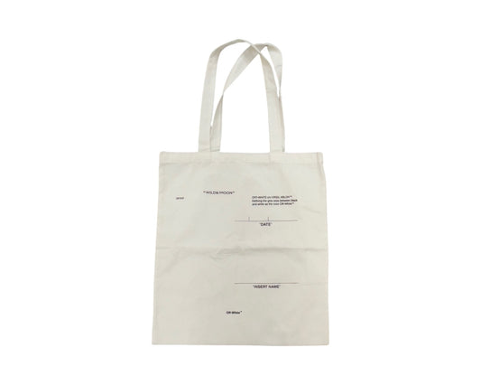 Off-White Wild & The Moon Tote Bag