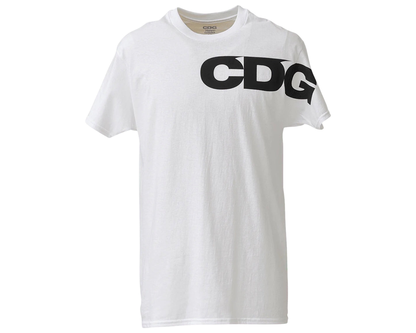 CDG Hanes Tagless Tee (1 Piece) White V1