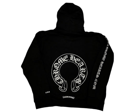 Chrome Hearts Glitter Hoodie Black