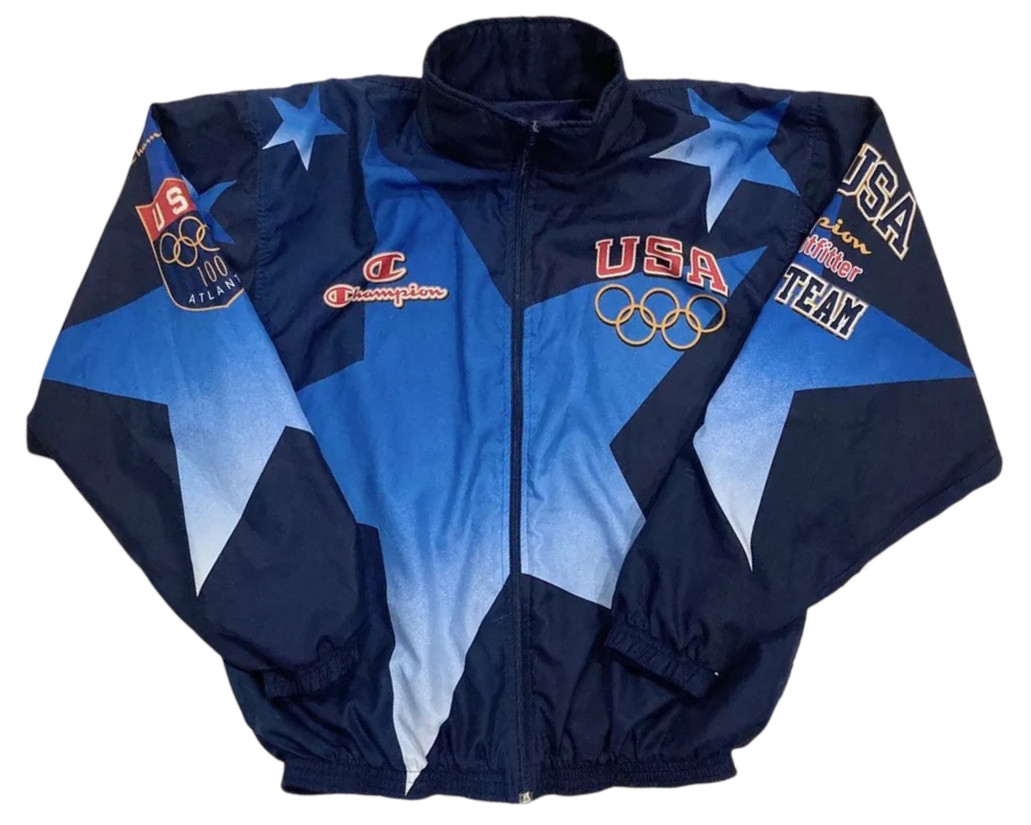 Champion Atlanta 1996 Olympic Windbreaker USA