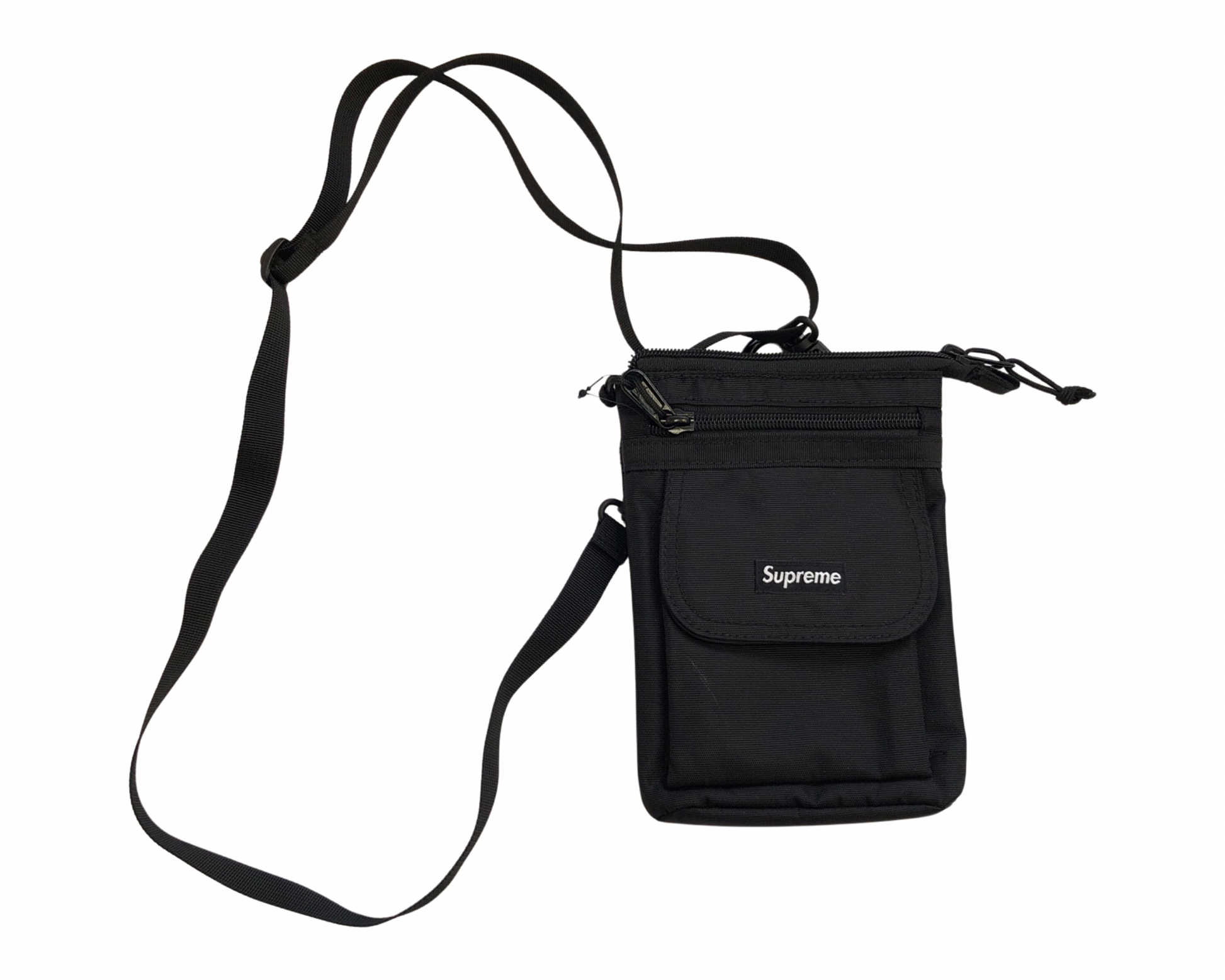 Supreme shoulder cheap bag black