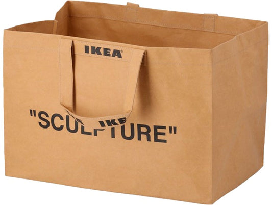 Virgil Abloh x IKEA MARKERAD Sculpture Large Bag Brown