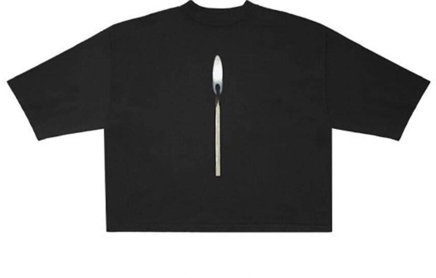 Kanye West DONDA 2 Lit Match T-shirt Black