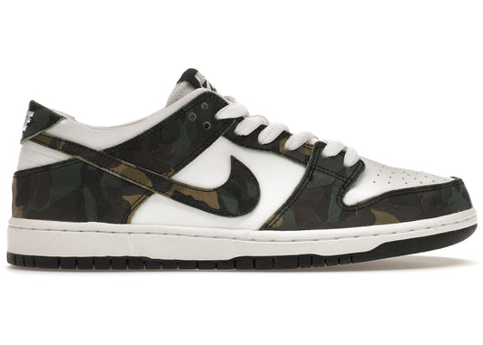 Nike SB Dunk Low Camo Legion Green