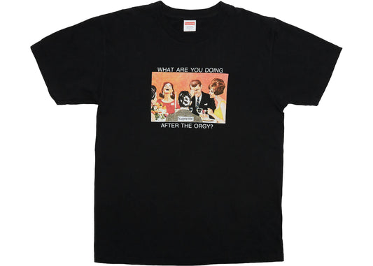 Supreme Orgy Tee Black