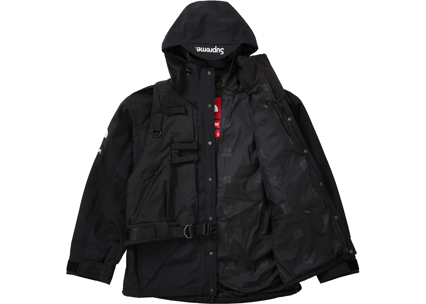 Supreme The North Face RTG Jacket + Vest Black