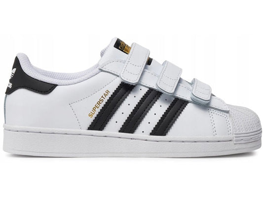 adidas Superstar Strap Cloud White Core Black (PS)