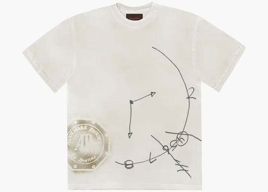 Travis Scott CJ x Audemars Piguet Time Zones Tee White