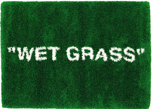 Virgil Abloh x IKEA MARKERAD "WET GRASS" Rug