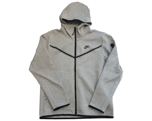 Sportswear Tech Fleece Full-Zip Hoodie Heather Grey/Black